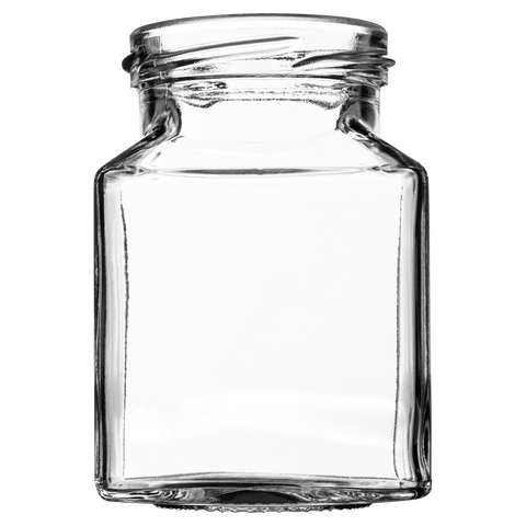 8oz (200ml) Square Jar