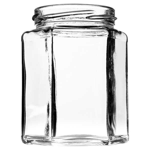 4oz (110ml) Hexagonal Wedding Favour Jars