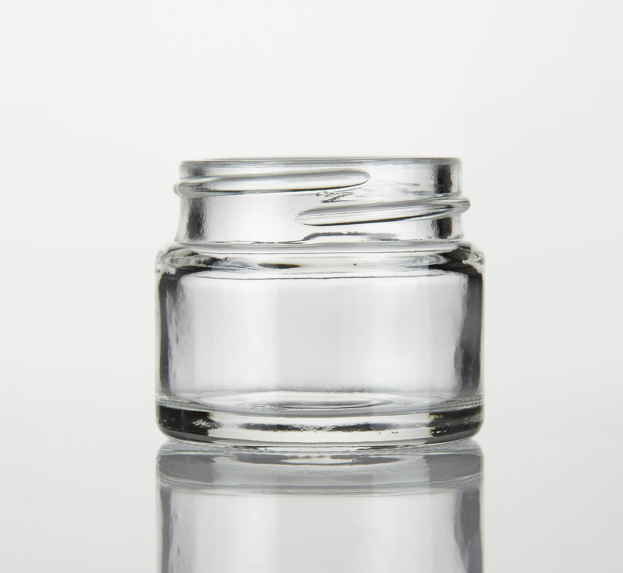 15ml Clear Glass Round Ointment Jar