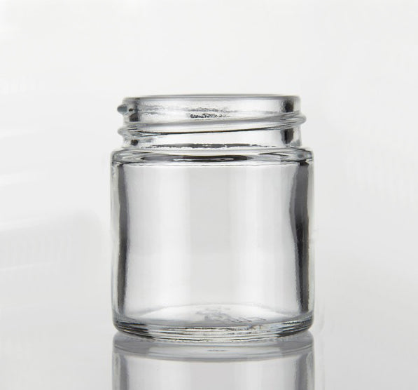 30ml Clear Glass Round Ointment Jar