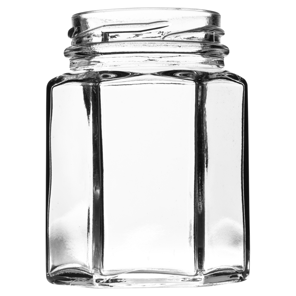 4oz (110ml) Hexagonal Jar