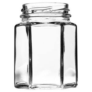 4oz (110ml) Hexagonal Jar